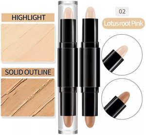 2-in-1 Contour Stick Mit Pinsel – Creme Bronzer Für Wangen, Nase & Gesichtskonturierung