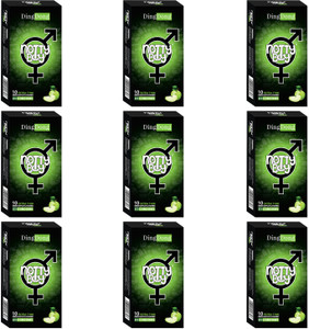 NottyBoy Green Apple Fruit, 90 Dotted Condoms Condom Price in India ...