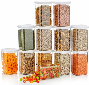 Skylift Plastic Grocery Container - 1100 ml Price in India - Buy Skylift Plastic Grocery Container - 1100 ml online at Flipkart.com