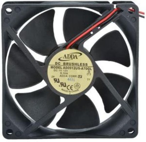 Eathtek Replacement ADDA DC Ultra Speed 92 mm x 92mm x 25mm 12V DC Brushless Quiet High Speed Fan AD0912US-A70GL 