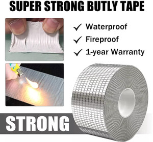 JIG'sMART Aluminum Butyl Tape Flashing Permanent Leak Proof Interior