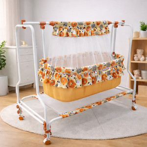 Pandaoriginals Jumbo Baby Cradle for NewBorn Baby Sleep Swing with