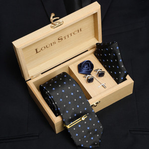 louis philippe tie and cufflink set
