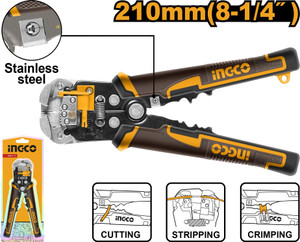 Shopsy INGCO HWSP102418 3-in-1 Automatic Wire Stripper & Cutter - Image 1