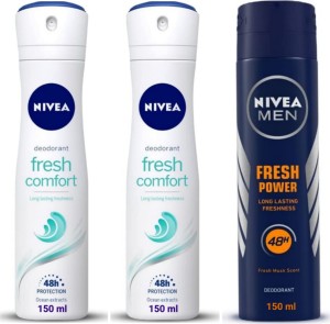 Nivea Fresh Comfort Deodorant For Women, 150ml