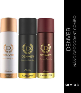 Shopsy Denver Caliber, Honour & Imperial Nano Deo Set of 3 Pack of 3 - Image 1