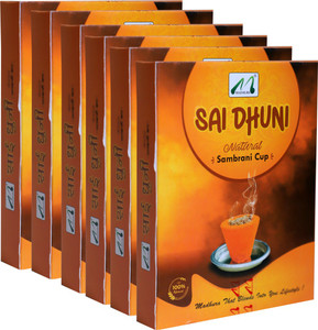 Causha Cow Dung Sambrani Dhoop Cup at ₹ 525/dozen | Dhoop Cup in New