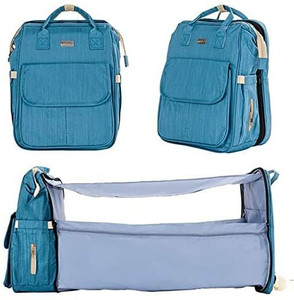 3-in-1 Portable Crib Diaper Bag Backpack Foldable Baby Bed Diaper 3-in-1 Portable Crib Diaper Bag Backpack Foldable Baby Bed Diaper