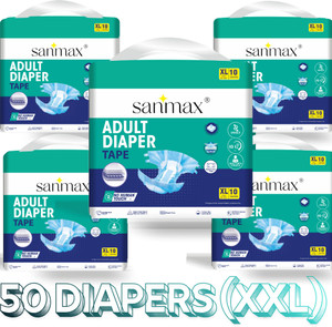 Sanmax Adult Diaper Tape Style|Japanese Polymer Power|12 hr Protection
