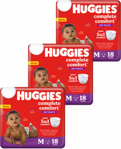 Huggies Baby Diaper Pants M (Pack of 18)