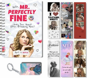 craft maniacs 2023 TAYLOR DIARY + TWO FREEBIE COLLECTION A5 Notebook
