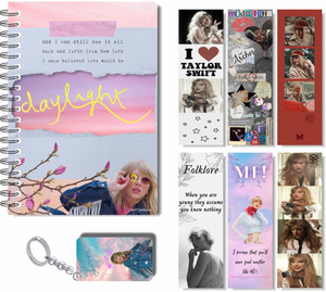 craft maniacs 2023 TAYLOR DIARY + TWO FREEBIE COLLECTION A5 Notebook