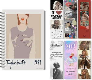 craft maniacs 2023 TAYLOR DIARY + FREEBIE COLLECTION A5 Notebook RULED