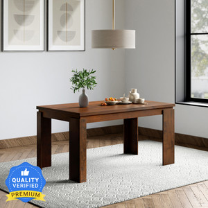 Godrej Interio Holly Solid Wood 4 Seater Dining Table Price in India ...