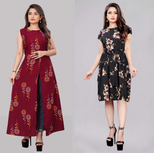 Flipkart front clearance cut kurti