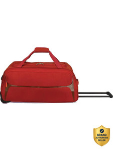 american tourister dunk expandable travel duffel bag red AMERICAN TOURISTER (Expandable) Polyester 57 cms Red Travel Duffle bag  Duffel With Wheels (Strolley) Red - Price in India