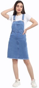 Mysha Clothing Women Blue Dungaree Buy Mysha Clothing Women Blue