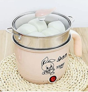 Gamadiyn Bazaar Multiperpse Non Stick Rice Electric Cooker Frying Boiling Cooking Hot Pot Egg