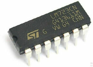 10PCS LM723 DIP14 LM723CN Regolabile Regolatore di Tensione 2-37V 150mA DIP IC  502