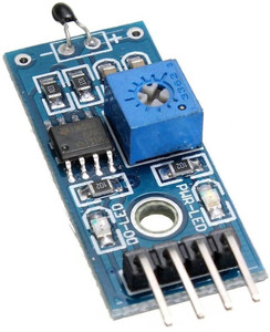 InventoSales 1Pcs NTC Thermistor Temperature Sensor Module 4 Pin LM393 ...