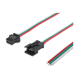 samest 3 Wire JST Connectors Lock Type 20 Pcs Blue - Image 4