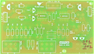 MYPCB Ultra Compact Bass Treble with Gain Controls - PCB only