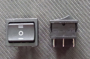 iBAT SOLUTIONS ZX-RS-19 Rocker Switch 3 position 6 LEG DPDT 250V