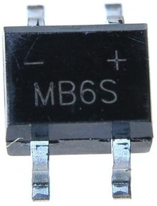 100PCS MB6S 0.5A 600V SMD Bridge Rectifiers – Surface Mount Diode Assortment