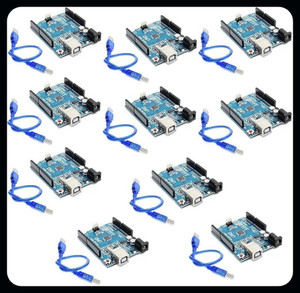 R&D New A-ARDUINO UNO R3 SMD Micro Controller Board With Cable PACK OF ...
