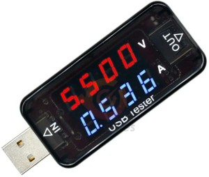 Xcluma High Precision 4 Bit USB Voltmeter Ammeter LCD Digital Current ...