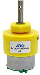 Erh India Pc Rpm Dc V High Torque Electric Micro Speed Yellow Geared Motor Electronic