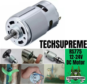 Mabuchi RS-365RH-11240 Hobby Motor 9-24V DC 10,000 RPM Reversible Splined Shaft