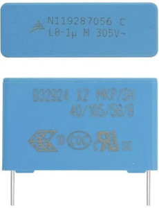 5X B32922C3474M000 CONDENSATEUR : Polypropylène X2 470nF 305VAC 18x17,5x9mm T... EUR 10,82 - FR 5X B32922C3474M000 CONDENSATEUR : Polypropylène X2 470nF 305VAC 18x17,5x9mm T... EUR 10,82 - FR