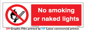 Sunsigns Sun Signs No Smoking Or Naked Lights Signage Size X Mm Emergency Sign Price In