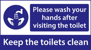out     ❁toilet♪ドアプレート❁∗︎*゜ WallDesign Keep The Toilet Clean Sign Board 14in x 8in For