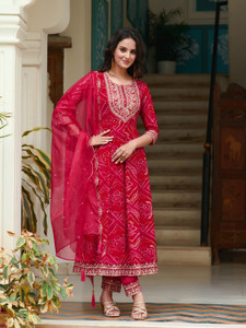 Shopsy berrylicious Women Kurta Pant Dupatta Set - Image 1