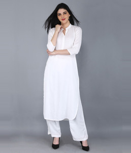 Kurti flipkart deals white