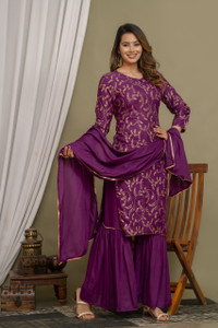 jayleen Women Kurta Sharara Set - Buy jayleen Women Kurta Sharara Set