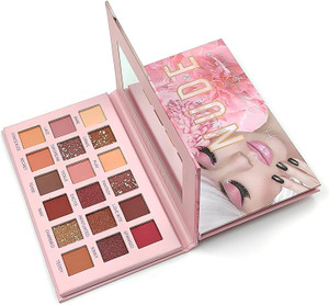 Indiana Huda Nude Edition Eyeshadow Color Palette Shimmer And Matte