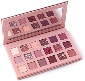DREAM BELLA Nude Edition Eyeshadow 18 Color Palette, Shimmer and Matte
