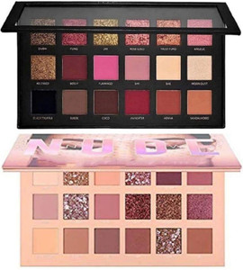 Sims Creation Nude And Rose Gold Eyeshadow Palette Combo Shimmery Finish G Price In India