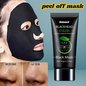 Shopsy Sonavi Peel Off Black Face Mask for Men & Women, 100g - Image 1