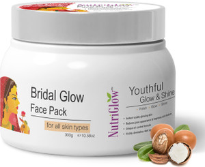 NutriGlow Bridal Glow Facial Pack for Radiance, All Skin Types - Price ...