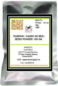 MG Naturals PUMPKIN / KADDU KE BEEJ SEEDS POWDER - Price in India, Buy