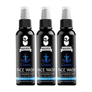 MUUCHSTAC Ocean for Men Face Wash 100ml - Image 6