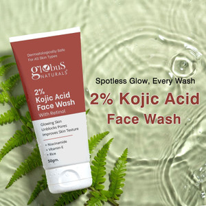 Shopsy Globus Naturals 2% Kojic Acid Face Wash - Image 1