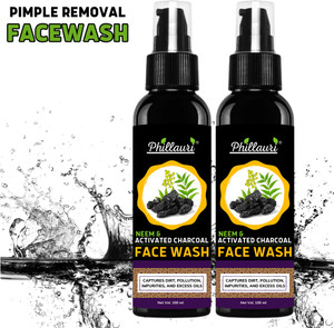 View of Phillauri Activated Charcoal Oil Control For Oil Free & Clear Skin Face ...
