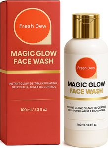 Fresh Dew Magic Glow Gel with Vitamin C, Peptides, Niacinamide & Hyaluronic Acid Brightening & Hydrating Daily Cleanser for a Radiant Glow for Men & Women Face Wash - Price in India, Buy Fresh Dew Magic Glow Gel with Vitamin C, Peptides, Niacinamide & Hyaluronic Acid Brightening & Hydrating Daily Cleanser for a Radiant Glow for Men & Women Face Wash Online In India, Reviews, Ratings & Features | Shopsy.in
