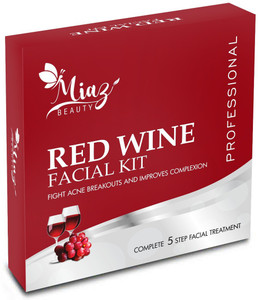 Miaz RED WINE FACIAL KIT - Price in India, Buy Miaz RED WINE FACIAL KIT