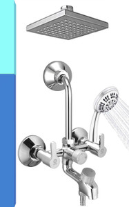 MAYUR ÖCICH WALL MIXER (3-IN-1)HEAVY DUTY W. 6"RAIN & 5-FLOW HANDSHOWER ...